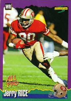 Jerry Rice San Francisco 49ers 1994 Score NFL All Pro #11
